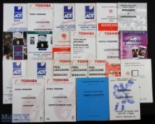 English County Championship Rugby Programmes (23): To inc finals of Feb 1977, Dec 1977, 1988,