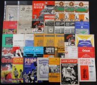 Selection of Cardiff City D-W away match programmes to include Derby County 59/60, 68/69 x 2; Exeter