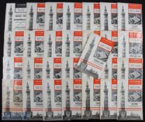 Collection of Grimsby Town 1967/68 (Graham Taylor playing era) Div. 3 home match programmes to