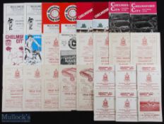 Non-league selection of Chelmsford City home match programmes 1947/48 P.O. Telecoms, 1948/49