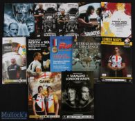 Special Rugby Games at Twickenham (12): North v South Tsunami Aid 2005; Help for Heroes 2008 & 2011;