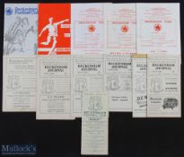 Non-league selection of Beckenham FC home programmes 1950/51 Tunnel Sports, 1951/52 Wageningen (