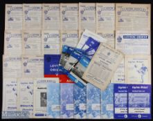 Leyton Orient home match programme selection to include 1948/49 Reading, 1950/51Millwall reserves,