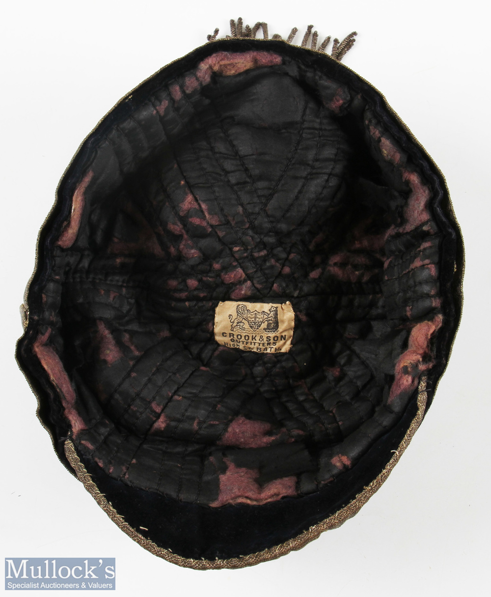 Rare early c20th Bath Rugby Honours Cap: Beautiful example, probably from not long after the 1896 - Image 3 of 3