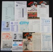 FAYC match programmes to include 1955/56 Manchester Utd v Newcastle Utd (edge tears), 1963/64