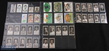 Rugby League Cigarette and Trade Cards (42): Singles & part sets with cards by Ogden's, the Rover,