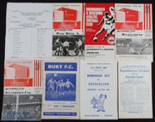 FAYC 1965/66 Bury v Sunderland (s/f 2nd leg), 1966/67 Birmingham City v Sunderland (final 1st