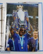 2016 Leicester City Premier winning team collection of signed photographs, #24 photographs 4 with