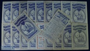 Portsmouth home match programme selection to include 1949/50 Grimsby Town (FAC), 1953/54 Sheffield