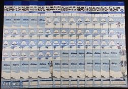 Collection of West Bromwich Albion home match programmes to include 1953/54 Sheffield Utd,