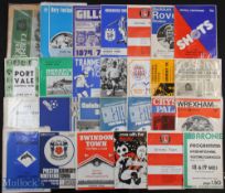 Grimsby Town away match programme collection to include 1974/75 Div. 3 complete season +