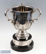 EFL Football League Cup Full Size Replica with stand engraved 'The Football League Cup presented