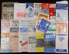 1959/60 Grimsby Town Div. 3 away league programmes collection complete season; fair at best. (23)