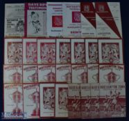 Northampton Town home match programme selection to include 1950/51 Norwich City, 1962/63 Preston
