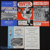 FA Youth Cup 1959/60 Bristol City v Chelsea (s/f), 1969/70 Spurs v Bristol City (s/f), Bristol