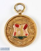 1922/23 Walsall District Football Association Challenge Cup Shrewsbury Town 9ct Gold Winners Medal