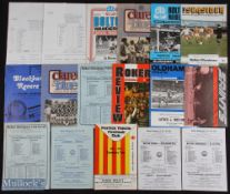 Bolton Wanderers in the Anglo-Scottish Cup to include match programmes 1976/77 Blackpool (h),