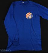 DESCRIPTION AMENDMENT – c1975 Middlesbrough v Dynamo Zagreb match issue football shirt