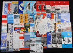 Collection of Football League cup tie programmes 1961/62 Millwall v Walsall, 1962/63 Barrow v