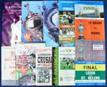 Rugby League Programme Selection (10): GB v France, Wigan, 1963; Wales v NZ 2002; Challenge Cup