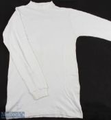 England training shirt Umbro Mexico 1970, white crewneck, No. 3 to the reverse. (1)