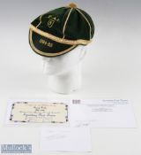 1984-85 Gerry Dale Republic of Ireland International Cap presented for 5 games Birmingham City &