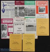 Selection of Scottish club programmes to include 1956/57 Airdrie v Ayr Utd, 1957/58 Hearts v Dundee,