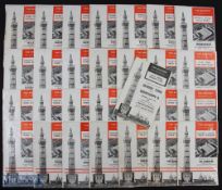 Collection of Grimsby Town 1966/67 (Graham Taylor playing era) Div. 3 home match programmes to