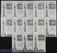 Collection of Grimsby Town (Lawrie McMenemy era) Div.4 championship season 1971/72 home match