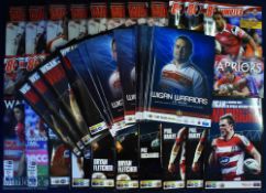 Rugby League mid-2000s Wigan Interest Home Programmes (c.50): Modern glossies, VG condition