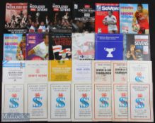 Sevens Rugby Programme Selection (35): Middlesex Sevens, Prelims 1958 & 1967, Main Event 1963, 1980,