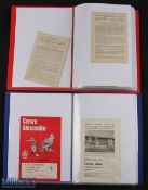 Assorted Football Programmes from 1953 onwards to include Bristol Rovers v Plymouth Argyle 53/54,