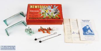 1956-57 Newfooty Ordinary Edition .in original box with goals, balls, 2 teams old gold shirts