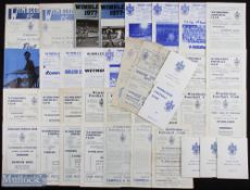 Collection of Wimbledon FC home match programmes to include 1946/47 Hendon (London Snr Cup), 1947/48
