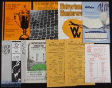 FAYC 1954/55 WBA v Stoke City (s/f 1st leg), 1961/62 Wolves v Chelsea (s/f 2nd leg), Wolves v