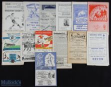 Collection of Grimsby Town (Bill Shankly manager era) Div. 3 (N) away match programmes 1952/53 to