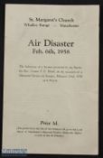 1958 St. Margaret's Church, Whalley Range, Air Disaster 6 February 1958, Sermon by the Rev Ettell, 4