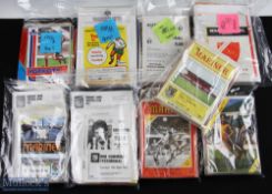 Grimsby Town home match programme collection to include 1981/82 Div. 2 homes complete season (