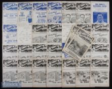 Preston North End home match programme selection to include 1953/54 Blackpool, Bolton Wanderers,