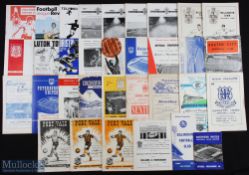 Collection of Shrewsbury Town away match programmes to include 1957/58 Port Vale, 1958/59 Oswestry
