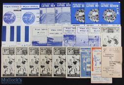 Non-league collection to include Wigan Athletic (pre-league) home match programmes 1953/54