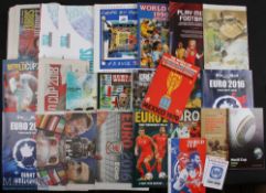 Football programme selection World Cup tournament issues 1970, 1986 (UK edition), 1990 WC special by