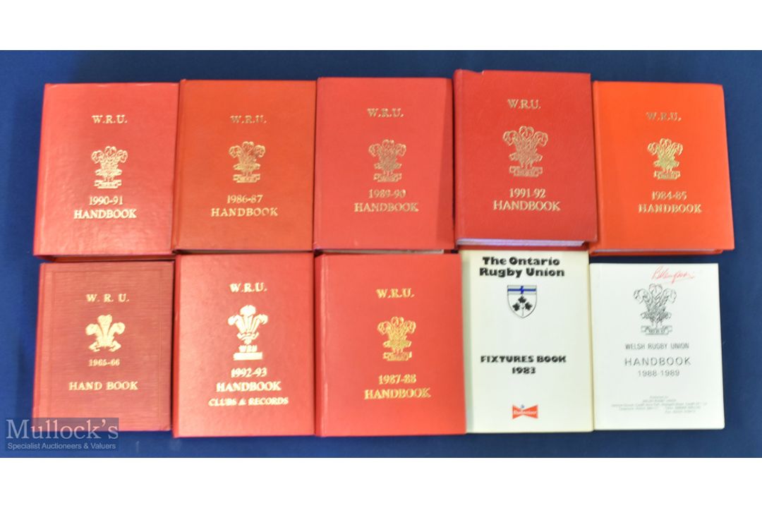 WRU Rugby Handbooks Collection etc (30): Grand selection of the small red, mostly hard bound, packed - Image 2 of 2
