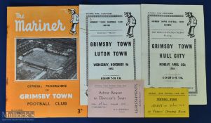 1953/54 Grimsby Town v Hull City (East Riding Invitation Trophy) 26 April 1954, Grimsby Town v Luton