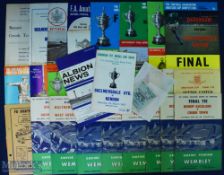 Collection of FA Amateur Cup final programmes to include 1954, 1955, 1957, 1958, 1959, 1960, 1961,