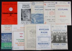 School Boy International England v Scotland, Scotland v Wales, Ireland v Wales, to include England