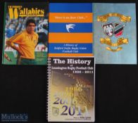 Rugby Club Histories etc (4): Bedford RFC Centenary, glossy, 1986; Bedford Swifts, 50 years