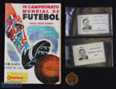1952 Brazil World Cup Collection, to include Brazil v Uruguay in the final group match on 16th