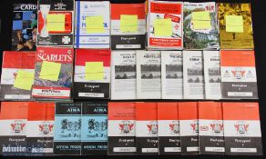 Pontypool Rugby Club Programmes 1980-2021 (c.200): To inc v Australia Nov 1981, v New Zealand 1989 &