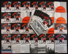 1957/1958 Manchester United home match collection (full season) Everton ™, Manchester City ™,